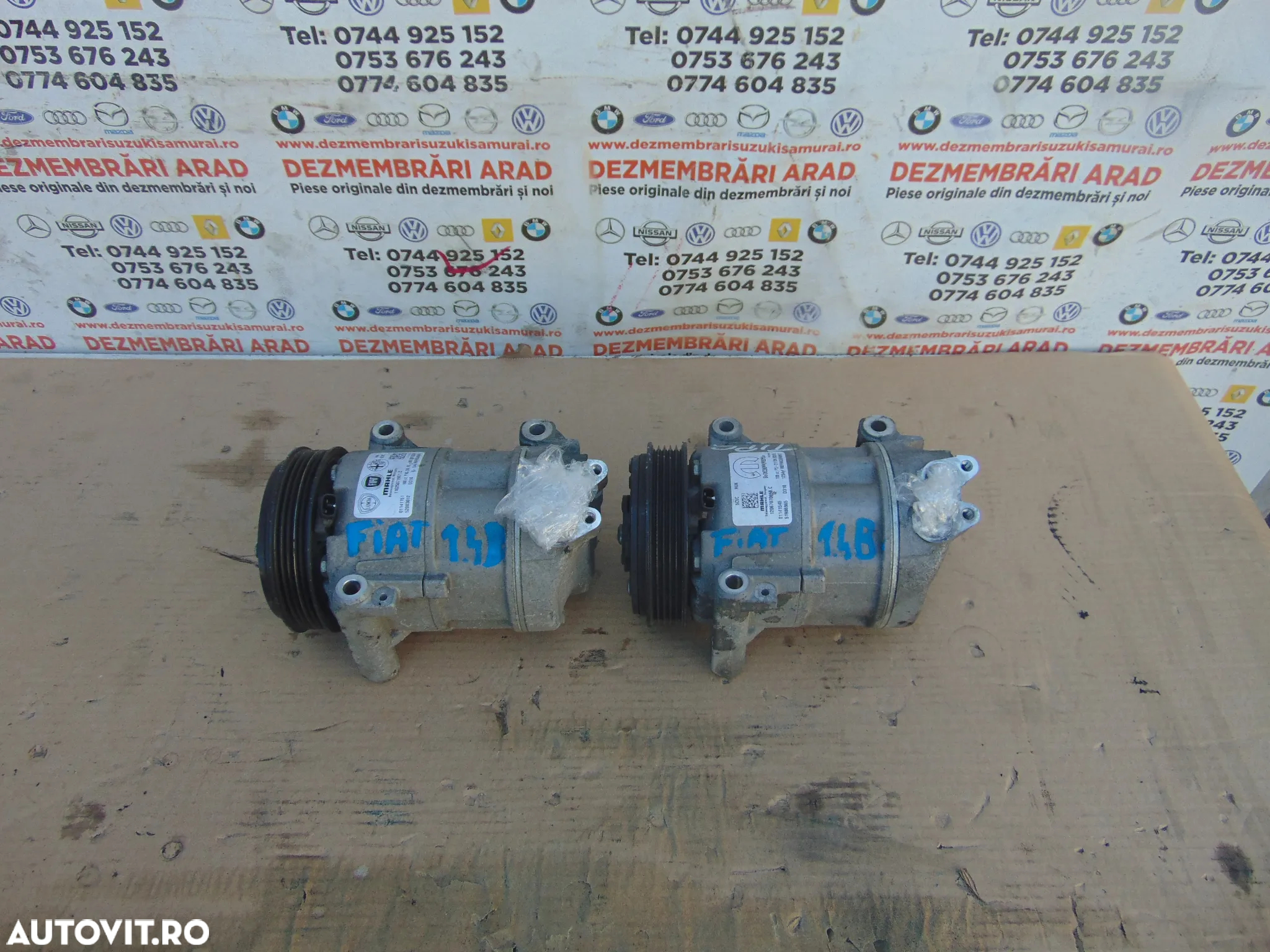 Compresor clima Fiat Tipo 1.4 Fiat 500 Panda lancia 1.4 - 9