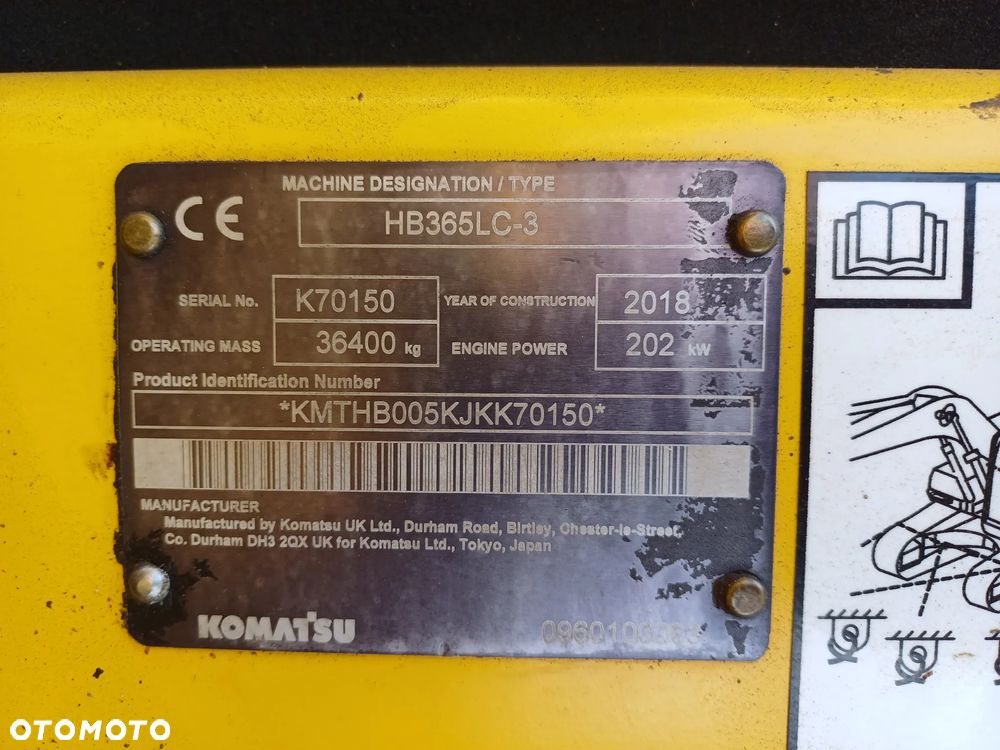 Komatsu HB 365LC-3 - 10