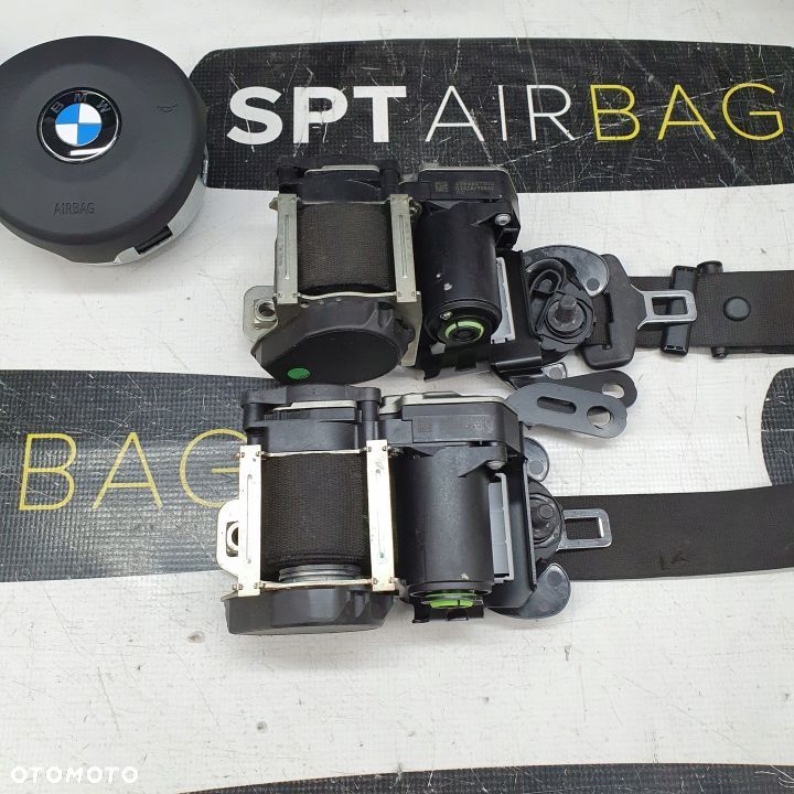 BMW F15 DESKA ROZDZIELCZA KONSOLA KOKPIT PULPIT PODUSZKI AIRBAG AIR BAG PASY KIT SET - 10