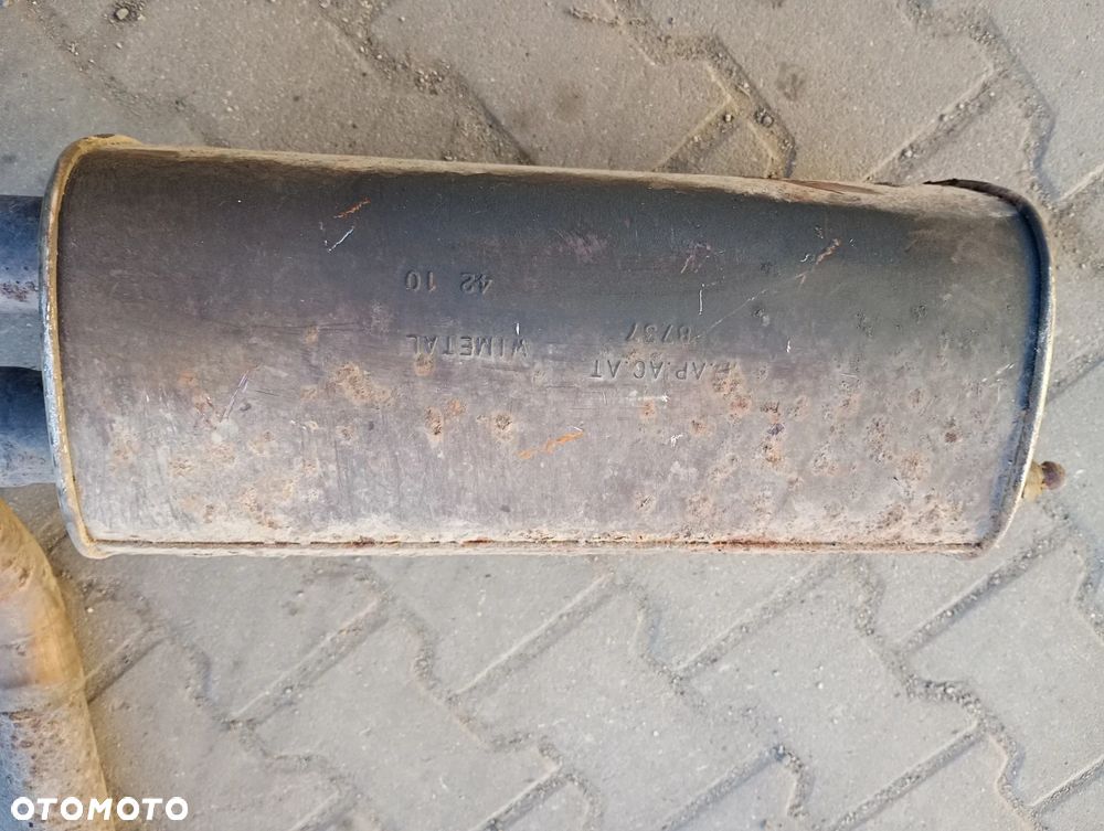 F.V 8694 DPF Fiat Scudo II 2.0 Układ wydechowy TlumikPeugeot Expert II FAP Citroen Jumpy II 2007-2015 KOMPLETNY UKŁAD WYDECHOWY - 7