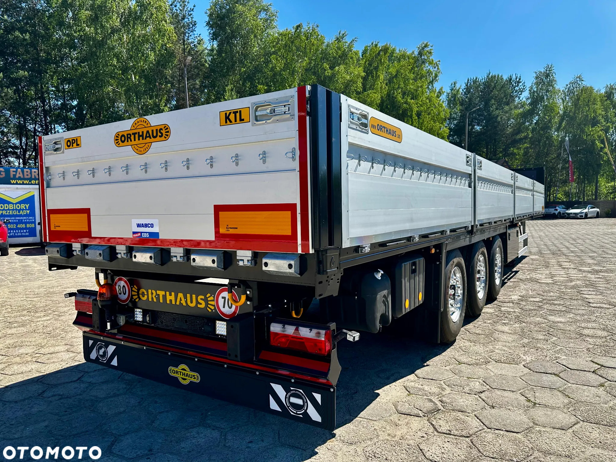 Orthaus Naczepa Platforma UNIWERSALNA / Burtowa / STOCK !! - 21