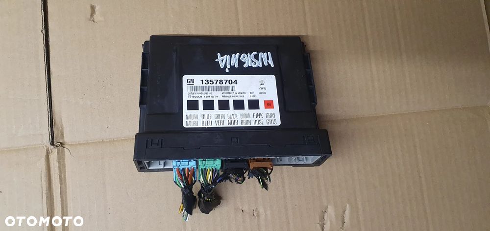 Moduł sterownik komfortu Opel Insignia A 13578704 - 1