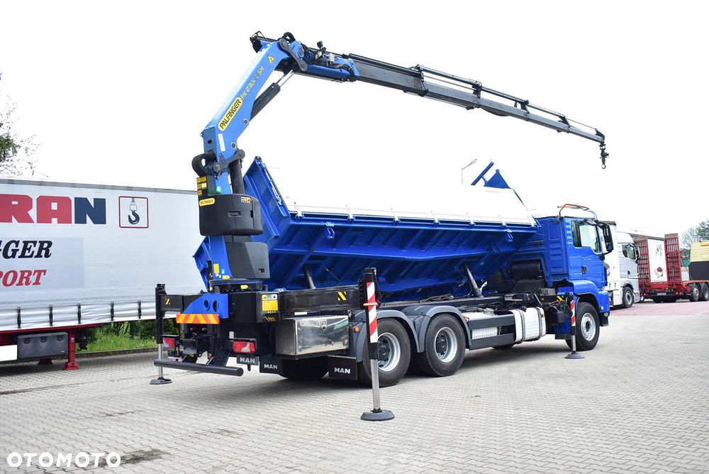 MAN TGS 33.480 6x4 BL Wywrotka 6.70m./ Bordmatic/+ Palfinger PK 23002 SH / 5 i 6 Funkcja/ Rotator/ Retarder/ Pilot/ Kipper/ Kiper/ Crane/ HDS/ Kran/żuraw/ Manipulator / Sprowadzony ! - 20