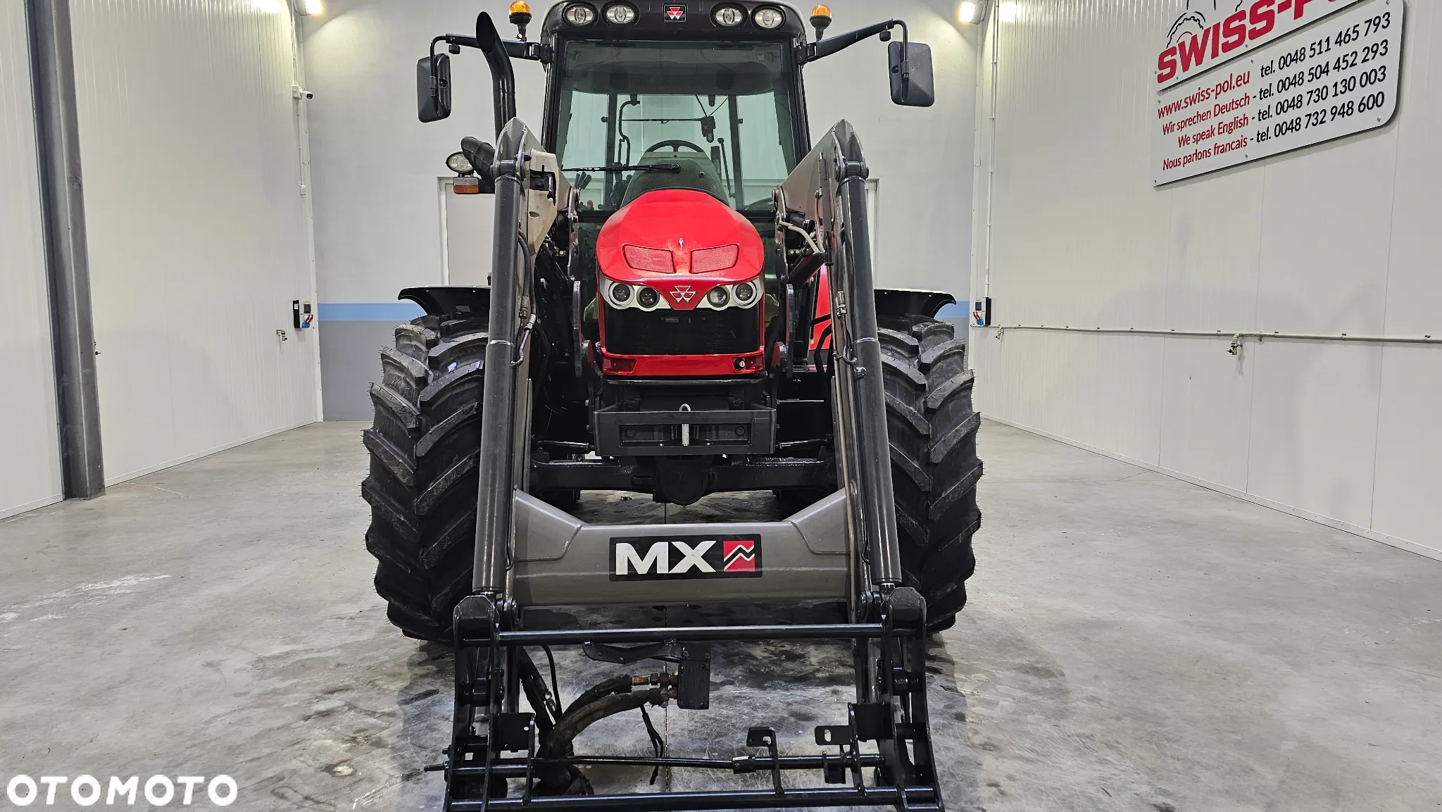 Massey Ferguson 5450 Dyna 4 Klimatyzacja Tur Nowe Opony 5445dyna Axos Arion T5.105 - 9