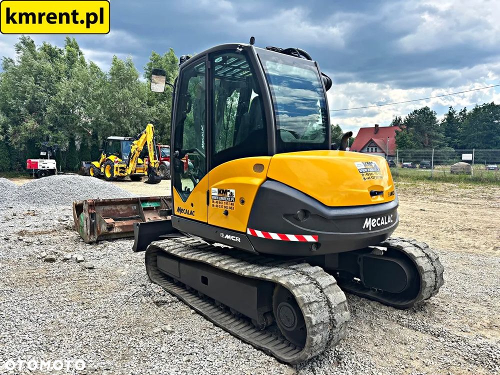 Mecalac 8 MCR MINI-KOPARKA 2012R. | MECALAC 6 MCR, JCB 8065 8080 8085 85 Z VOLVO ECR 88, CAT 308, 307 , BOBCAT 80 KOMATSU PC 88 - 26