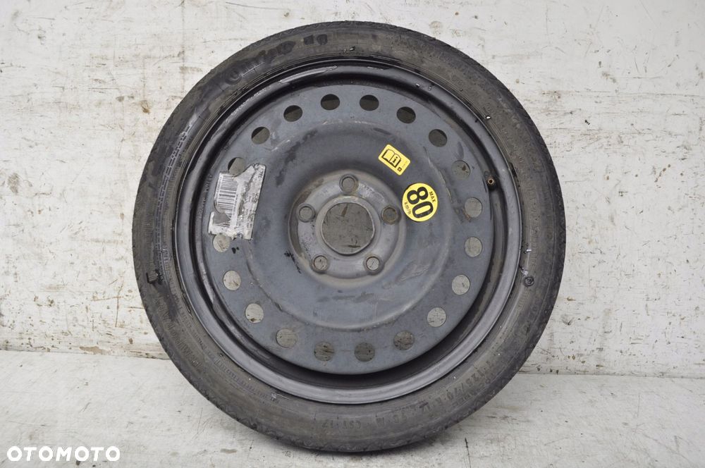 OPEL INSIGNIA CONTINENTAL  125/70/17 4J 17  ET41 5X120 KOŁO DOJAZDOWE ZAPAS - 1