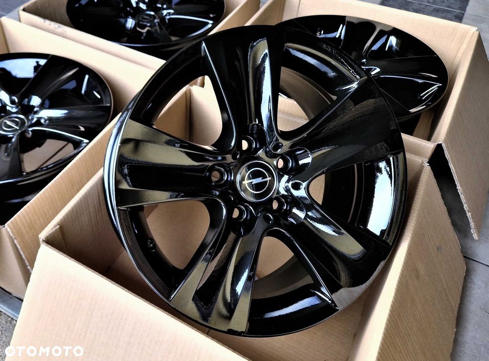 Alufelgi 17 5x120 Opel Insignia A Czarne Oryginalne ! 837#