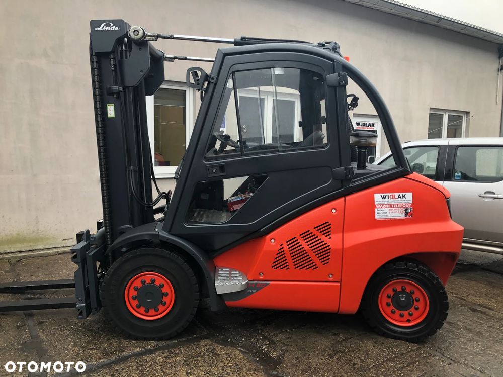 Linde [2021] WÓZEK WIDŁOWY LINDE H50D-600 diesel 5t/600mm - 1