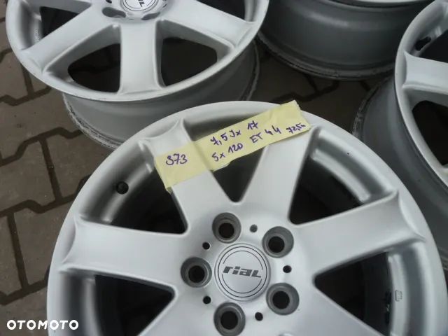 5x120x72,5 7,5Jx17 ET44 BMW OPEL INSIGNIA VW T5/T6 - 12