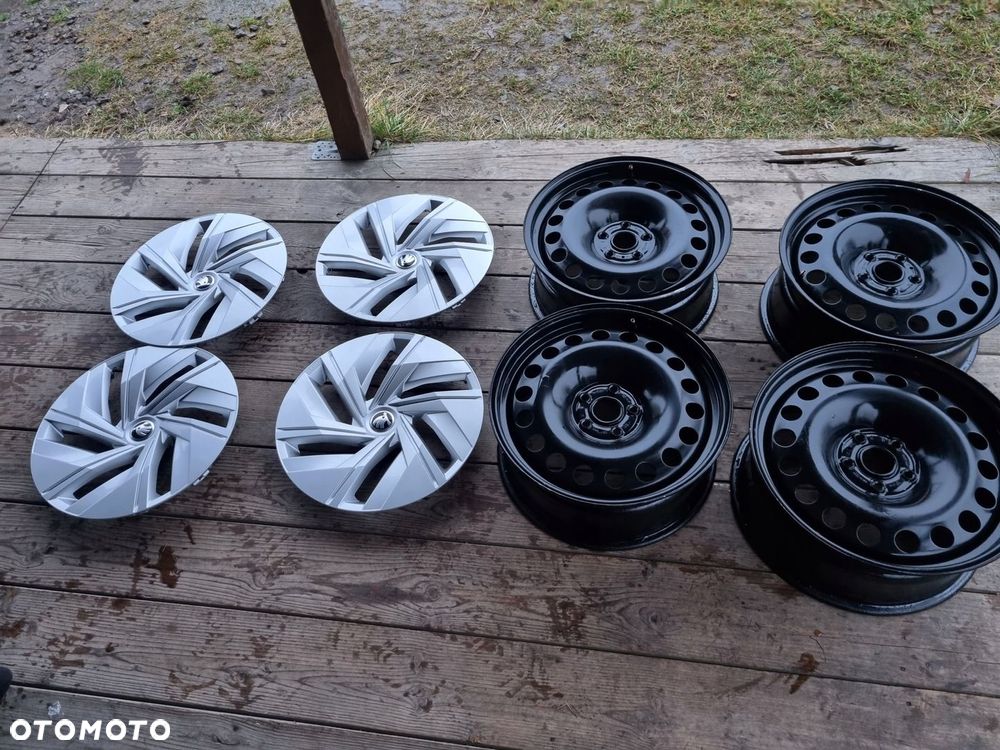 SKODA ENYAQ IV,KODIAQ,KAROQ,VW ID4,ID5 FELGI 8X18 ET45 5X112kolpaki ,super - 6