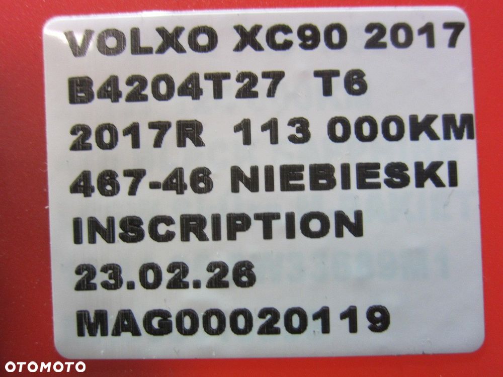 VOLVO XC90 II XC 90 HAK HOLOWNICZY ELEKTRYCZNY WIĄZKA INSTALACJA 32296955 - 15