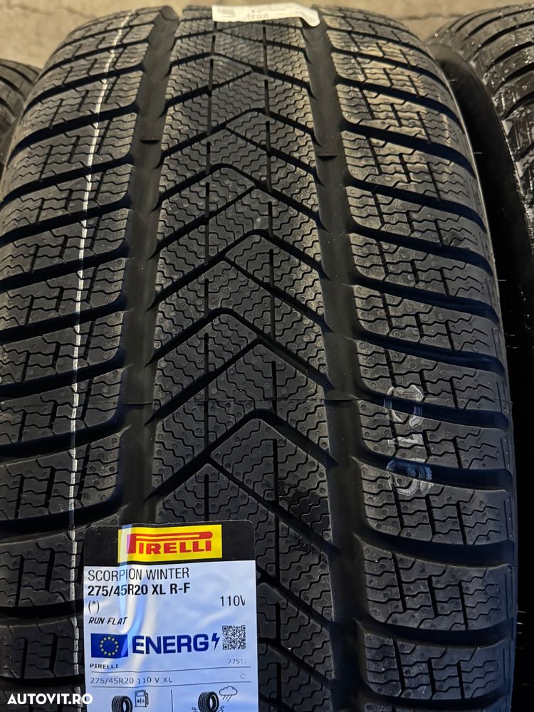 Vând 4 anvelope 275/45/20 Pirelli de iarnă cu runflat noi - 3
