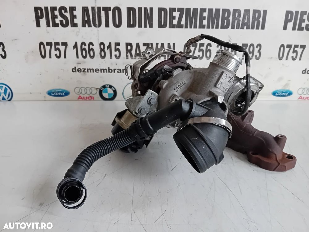 Turbo Turbina Vw Seat Skoda 2.0 Tdi BKD Cod 03G253010J Passat B6 Octavia Leon Touran Golf Caddy - 4