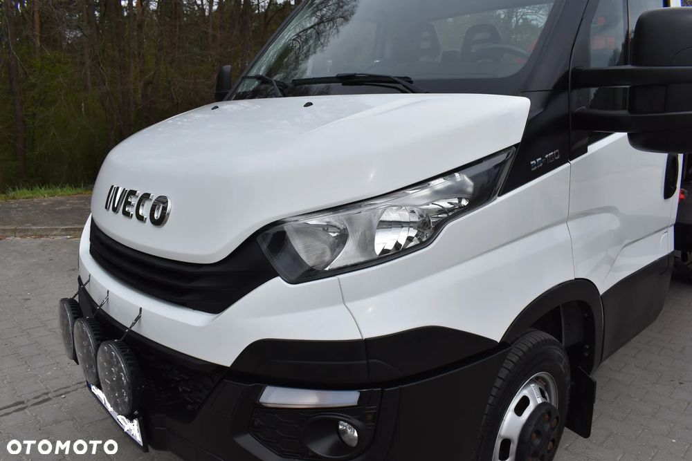 Iveco 35C16 HDS/ ŻURAW FASSI F40 STEROWANIE RADIOWE/NISKI PRZEBIEG - 7
