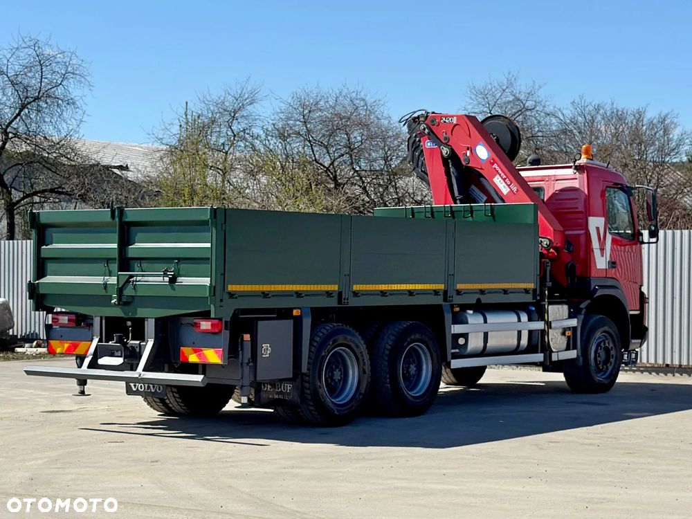 Volvo FMX 420 * Skrzynia 5,80m * HMF 2420 K8 + PILOT / 6x6 * STAN BDB - 7