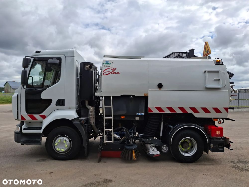 Renault Midlum 220 Zamiatarka Johnston VS500 Szczotki L/R Obie Strony Napęd Hydrostatyczny 2012r - 8
