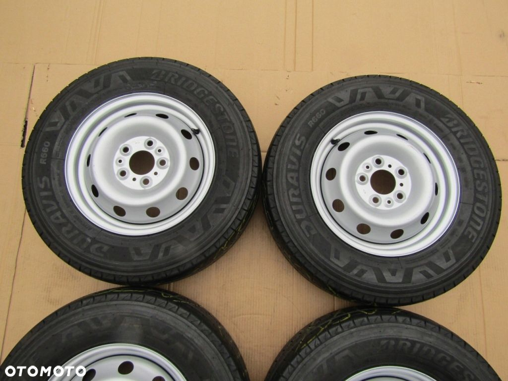 4x Felgi Koła 15 Fiat Ducato Peugeot Boxer Citroen Jumper  Opony 215/70 15 - 2