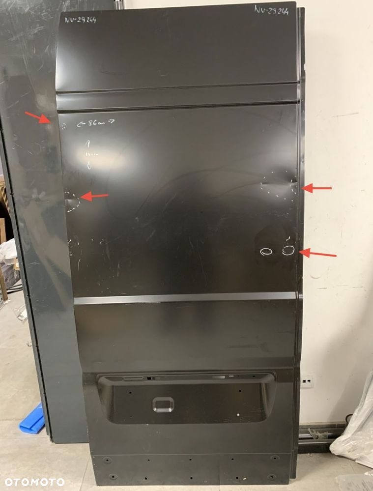 NOWE ORYGINALNE DRZWI LEWE TYLNE MAXI WYSOKI BOXER II JUMPER 2 DUCATO III MOVANO C 06-21 68172509AE - 2