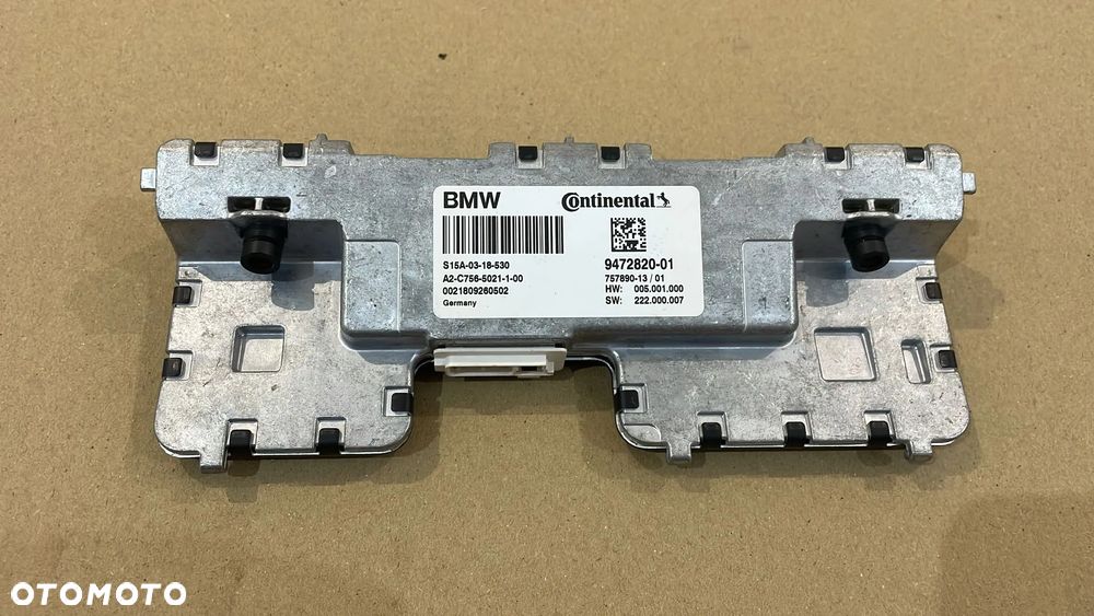 BMW X3 G01 G30 G02 G11 MODUŁ STEROWNIK KAMERY KAFAS 9472820 66519472820 - 3