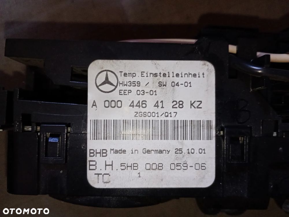 Mercedes Sprinter panel nawiewu A0004463628KZ - 4
