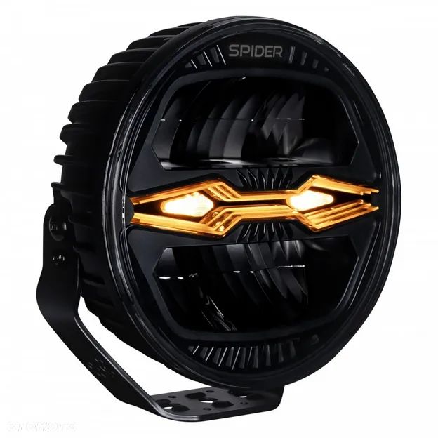 Reflektor drogowy LED X-SPIDER NINJA okrągły strobo halogen dalekosiężny - 2