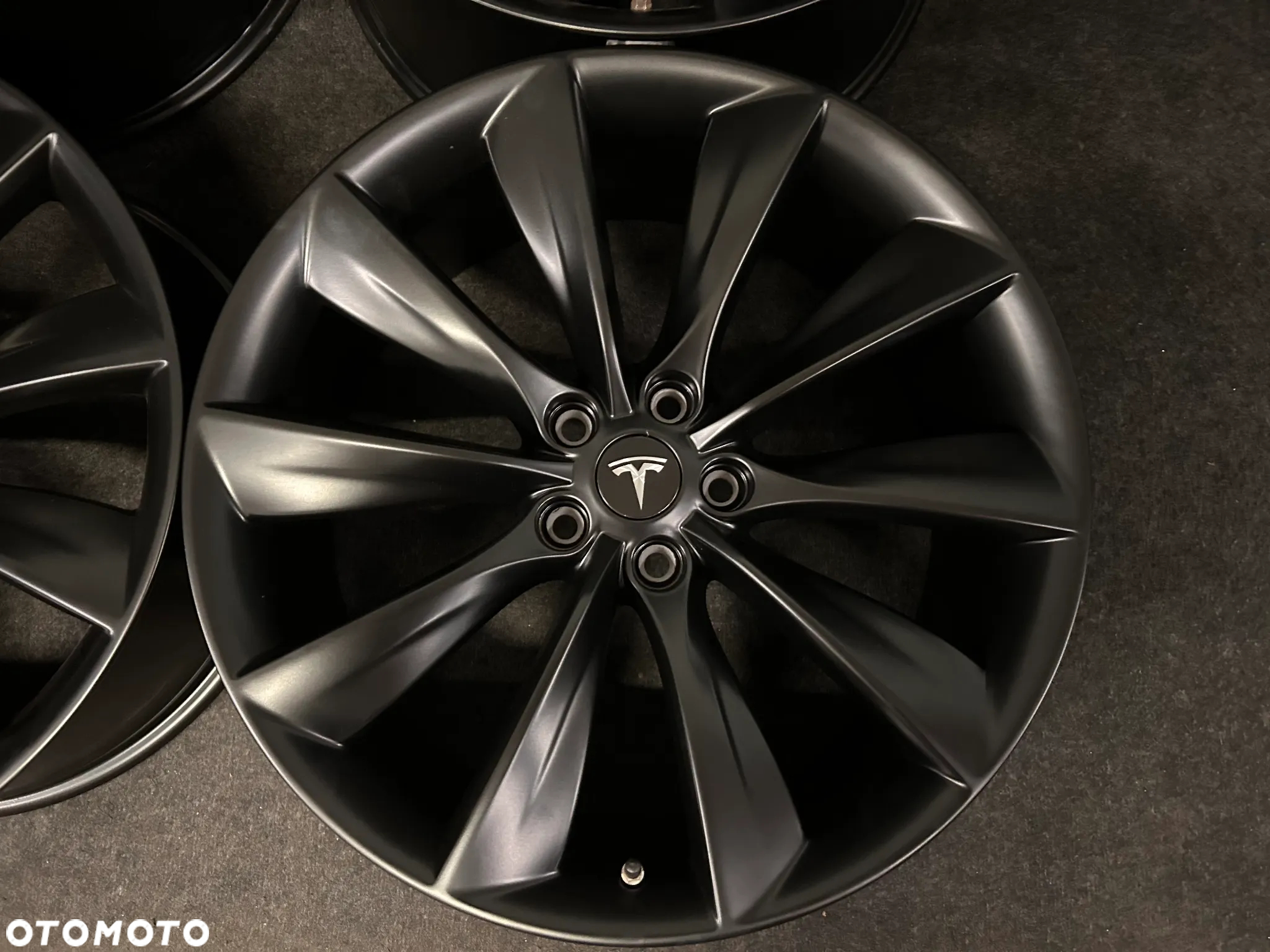 Alufelgi Tesla Model S Turbina 21 cali 5x120 4szt. Dwie szerokości z czujnikami! Ładne! - 9