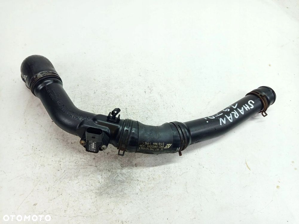 Wąż rura dolot powietrza intercoolera VW Sharan I 1.9 TDI 7M3145957G - 2