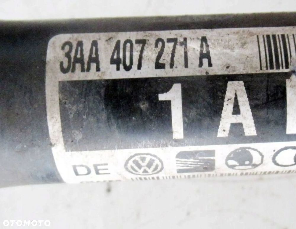 VW PASSAT B7 POŁOŚ LEWA PRZÓD PRZEDNIA 3AA407271A - 3