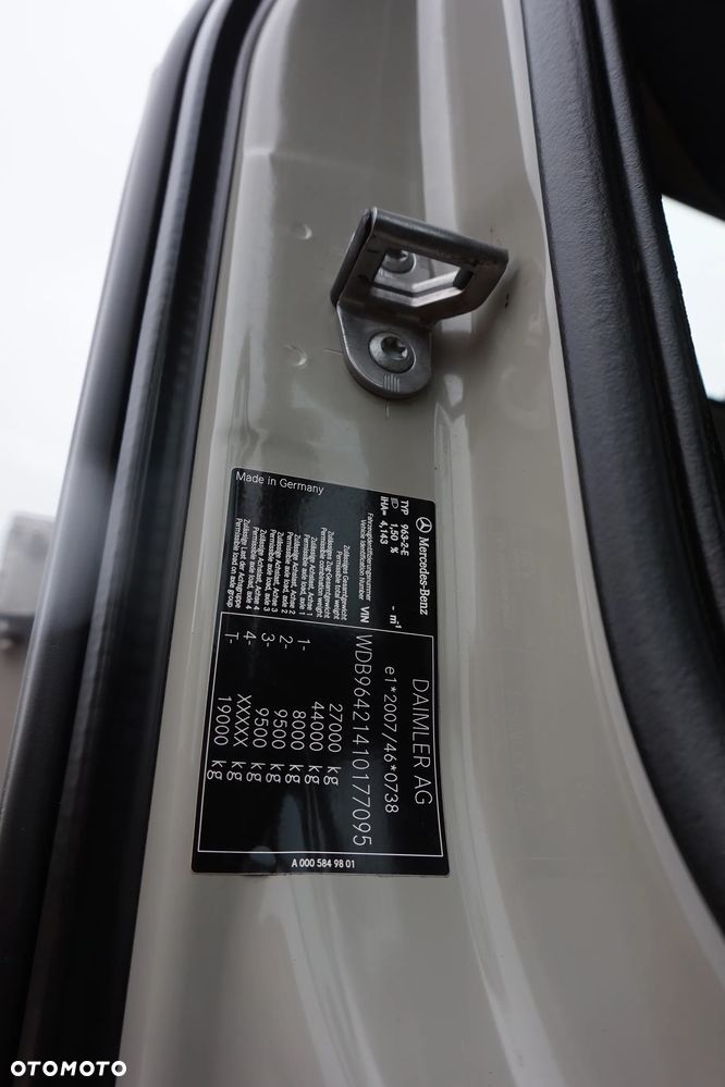 Mercedes-Benz AROCS 2651 6x4 MEILLER KIPPER BORDMATIC IDEALNY. - 38