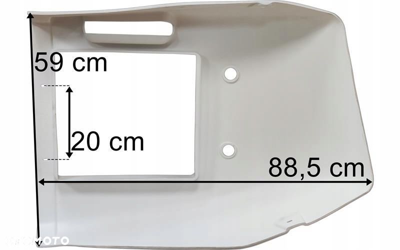 agregat carrier supra 750 / 850 05r.- osłona lewa 796060904 - 2