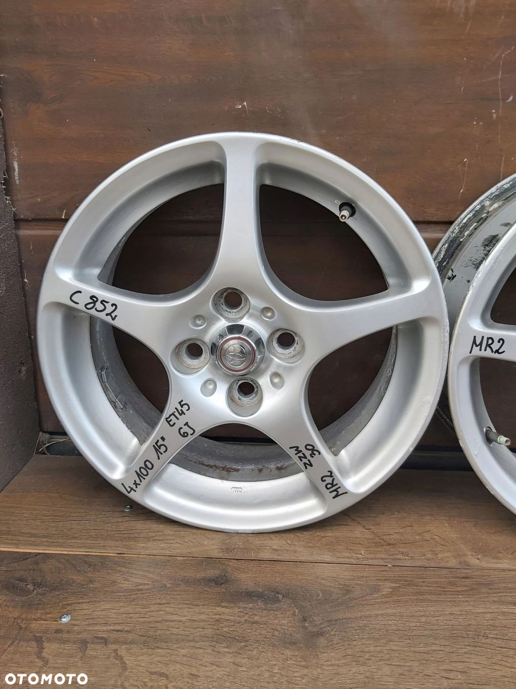Toyota MR2 zzw30 1,8 vvti Alufelgi felgi 15 4x100 komplet 6J 6,5J - 3