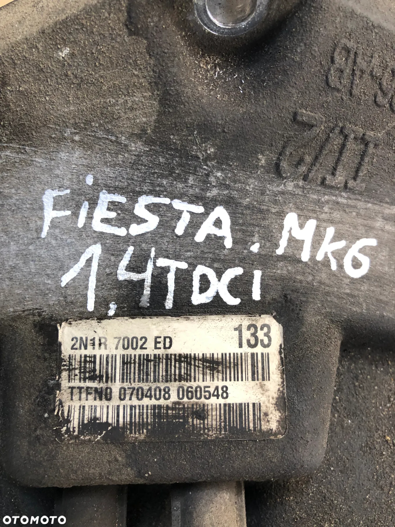 SKRZYNIA BIEGÓW FORD FIESTA MK6 1.4 TDCI 2N1R7002ED - 3