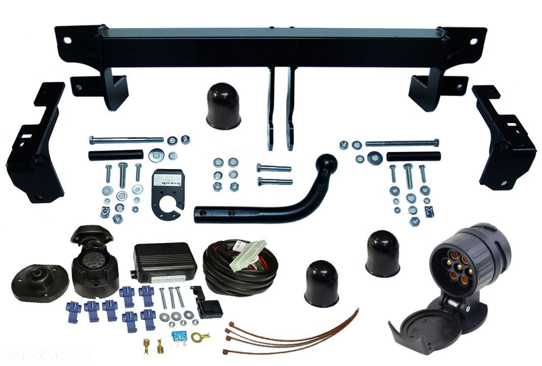 HAK HOLOWNICZY + MODUŁ13PIN + ADAPTER 13/7  OPEL ZAFIRA 2 B II 2005-14 - 11