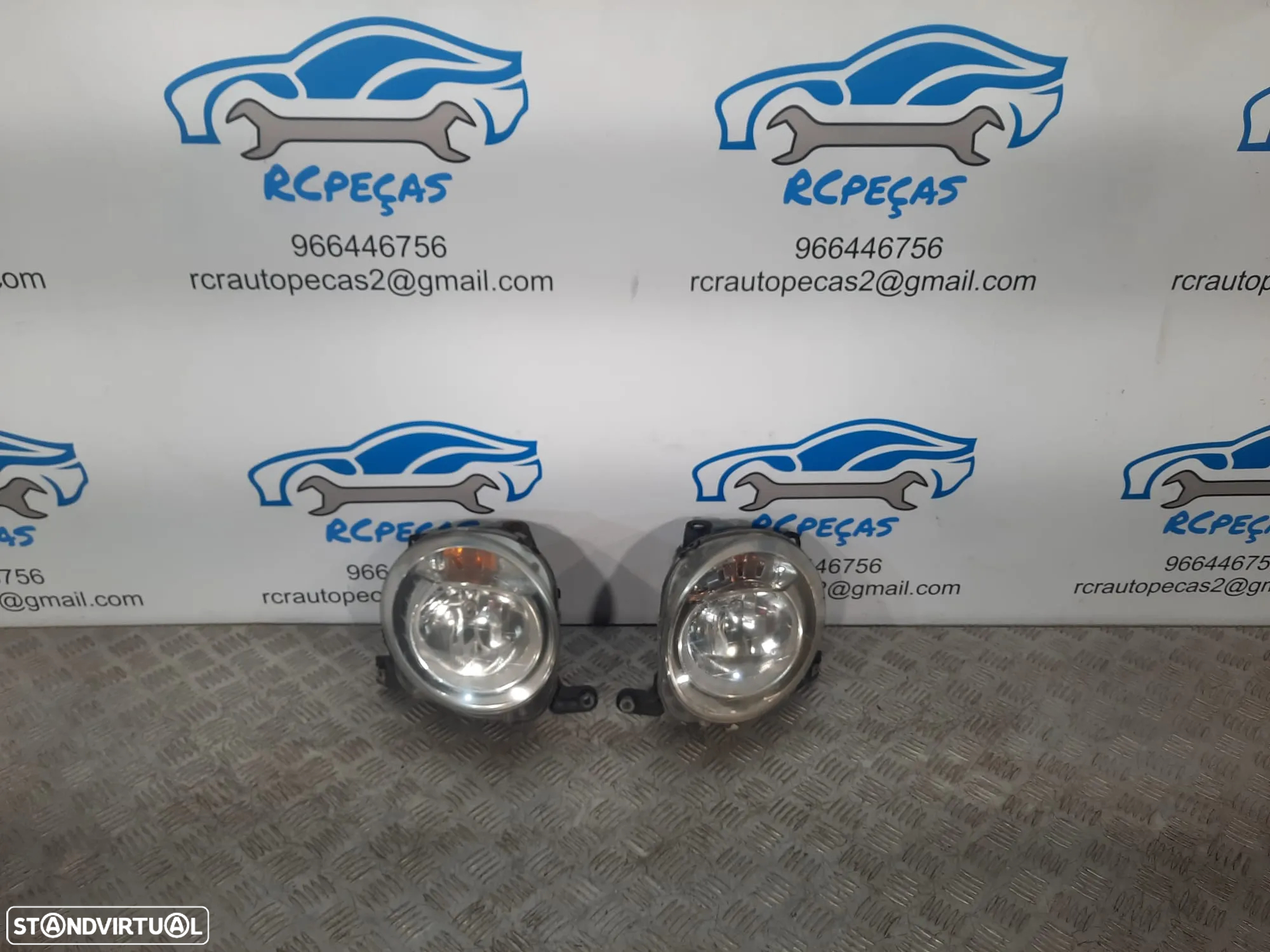 OTICA OTICAS ESQUERDA DIREITA FIAT 500 312 OPTICA OPTICAS FAROL FAROIS ORIGINAIS - 2