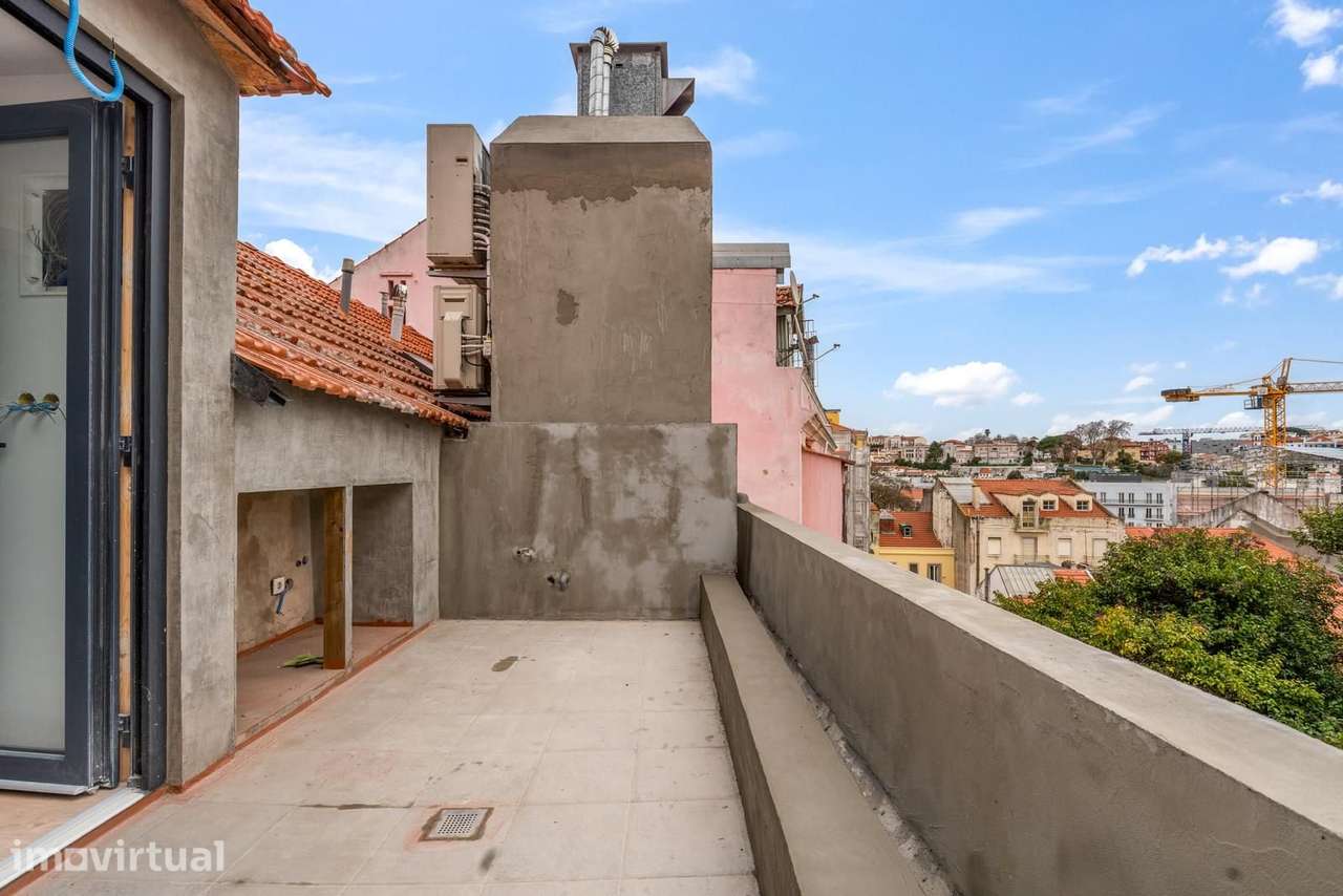 Apartamento T3 novo, Praça da Alegria, Lisboa - Grande imagem: 3/31