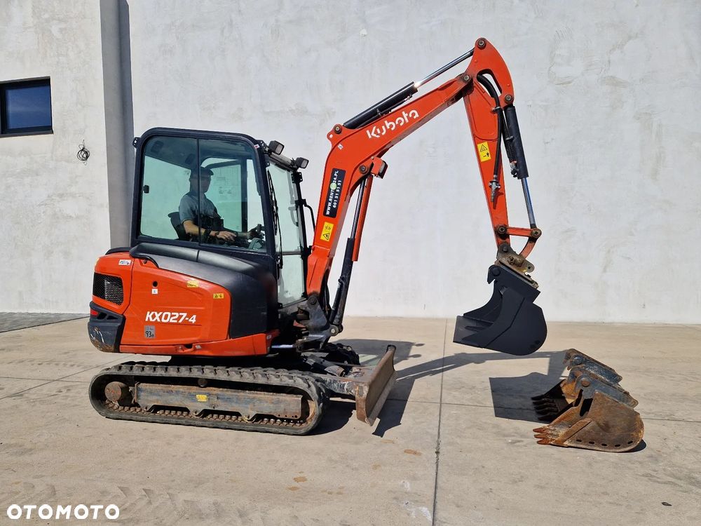 Kubota KX 027-4 jak JCB CAT WACKER R405 - 4