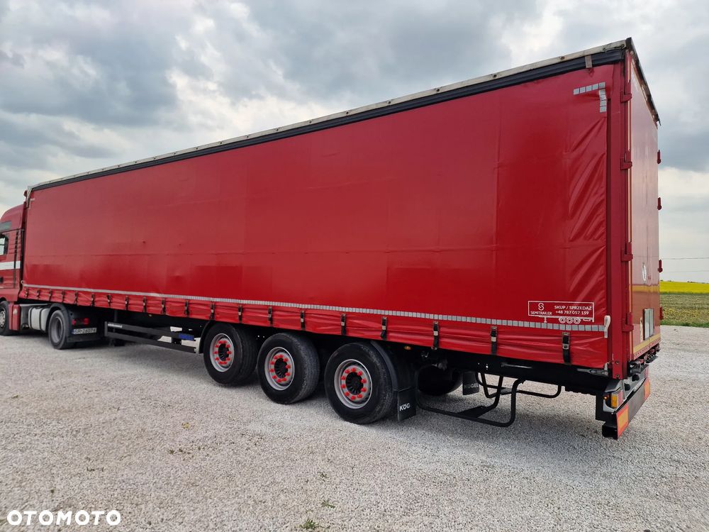 Kögel PÓŁMEGA - SAF - OŚ PODNOSZONA - NOWE PLANDEKI - 2