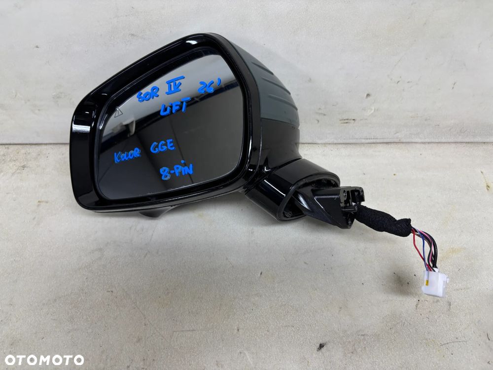 Lusterko Lewe Kia Sorento IV 4 Lift MQ4 2025-2026 PIN 8  MQ4 KOLOR CGE - 2
