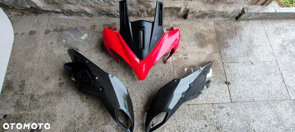 DUCATI MULTISTRADA 1200 Czasza Owiewka Dziub Wlot Carbon siedzenie - 2