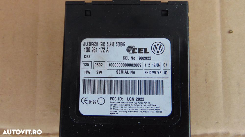 modul control VW Eos calculator senzor radar eos - 1