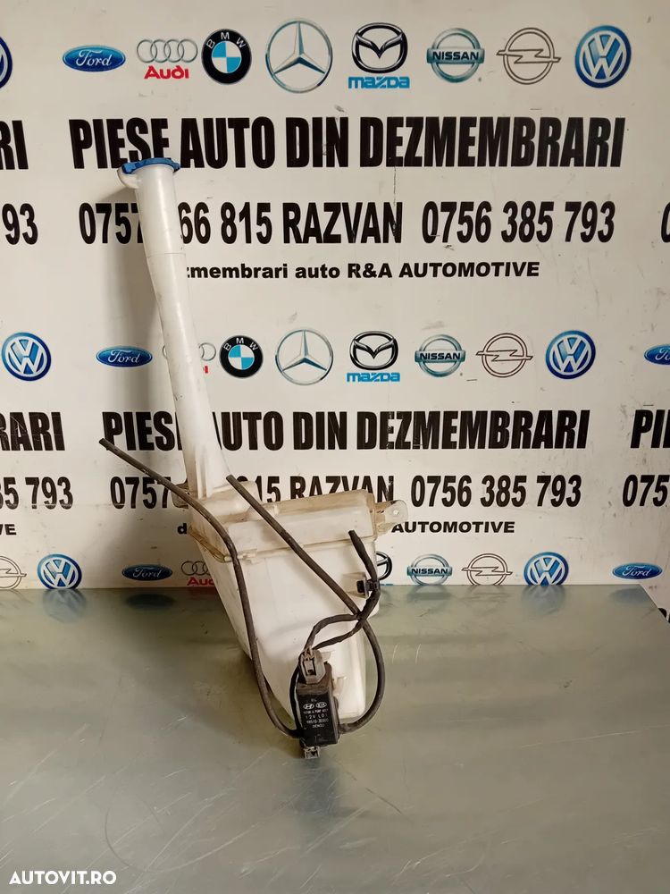 Bidonas Vas Lichid Parbriz Stropgel Complet Hyundai Santa Fe 2 II An 2006-2012 - 1