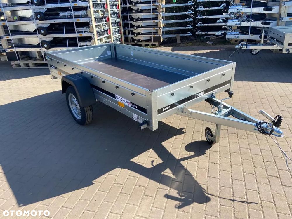 Martz Przyczepa Martz Basic 230 1 oś 230x126x30cm DMC 750 kg dostawa pod dom - 3