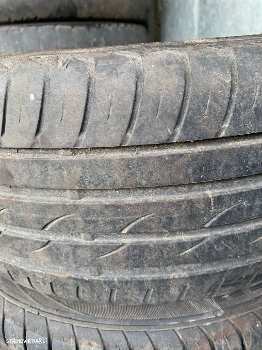 3 jantes Skoda 5x100 com pneus 195/50/R15 - 9