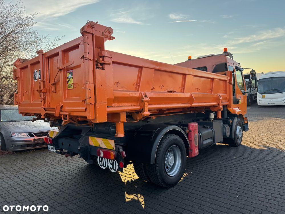 Renault Midlum Wywrotka 3 str. 2 x HYDROBURTA Specjalny Czołownica Solarka Piaskarka - 15