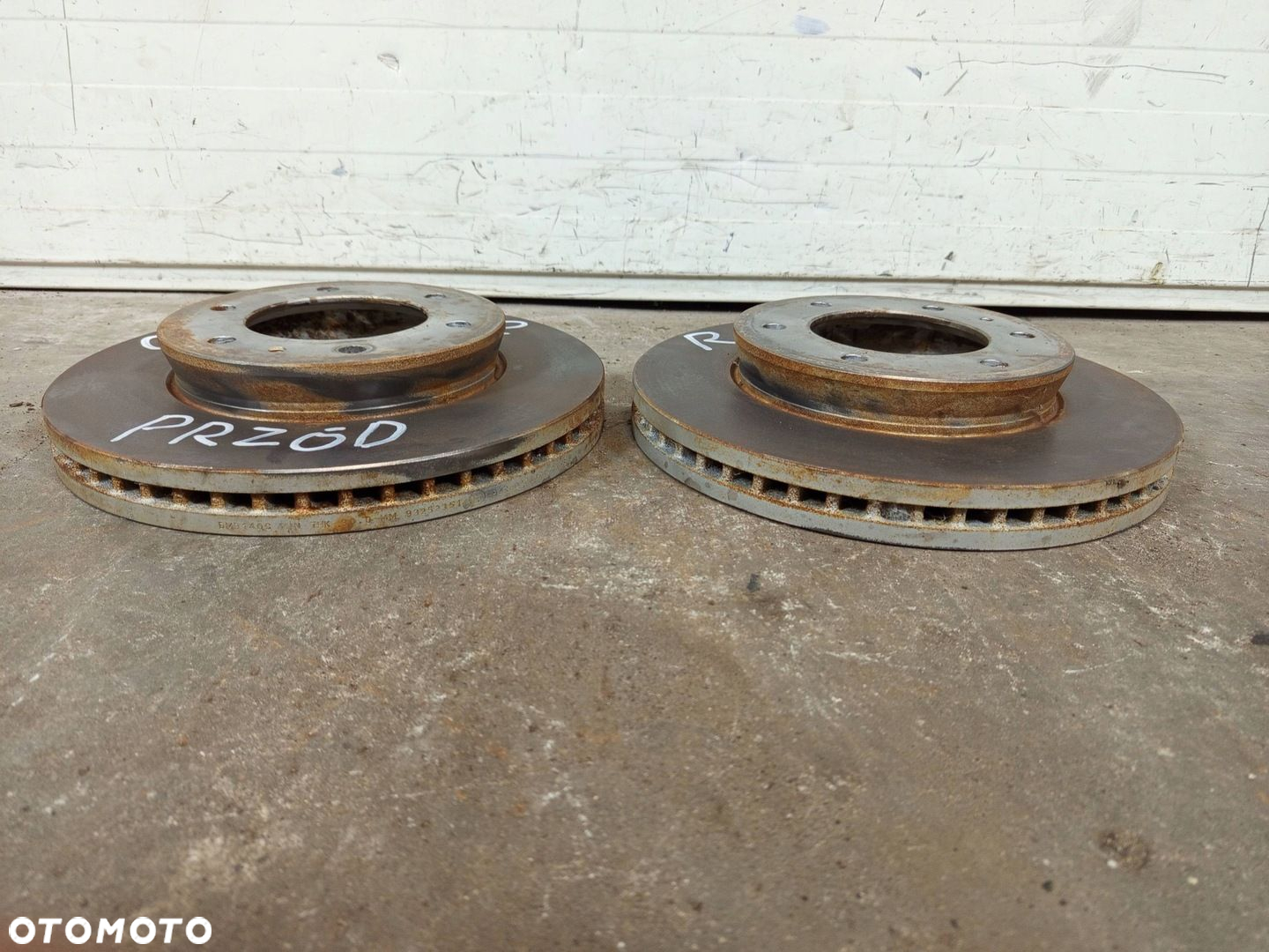 TARACZE HAMULCOWE PRZÓD FORD RANGER IV 12-22 3,2 TDCI 302 mm - 2