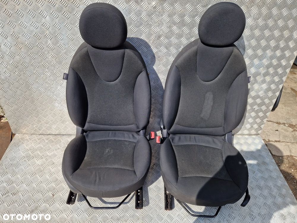 MINI ONE CLUBMAN CABRIO R56 R55 R57 LCI LIFT FOTELE PRZEDNIE PRZÓD TAPICERKA