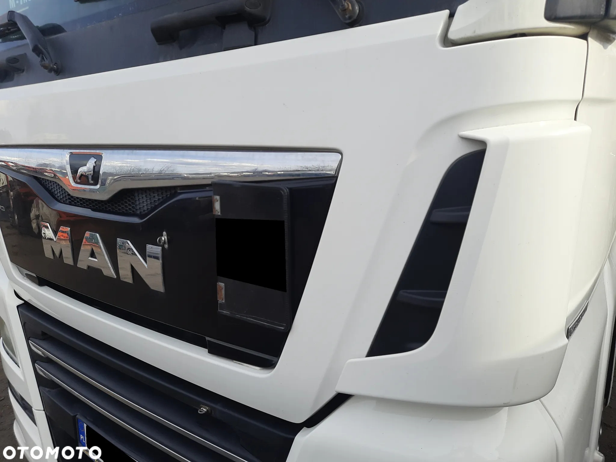 # MAN TGX EURO 6 LIFT 2018 r KOMPLETNY PRZÓD BIAŁY ZDERZAK MASKA ATRAPA LAMPY LAMPA - 7