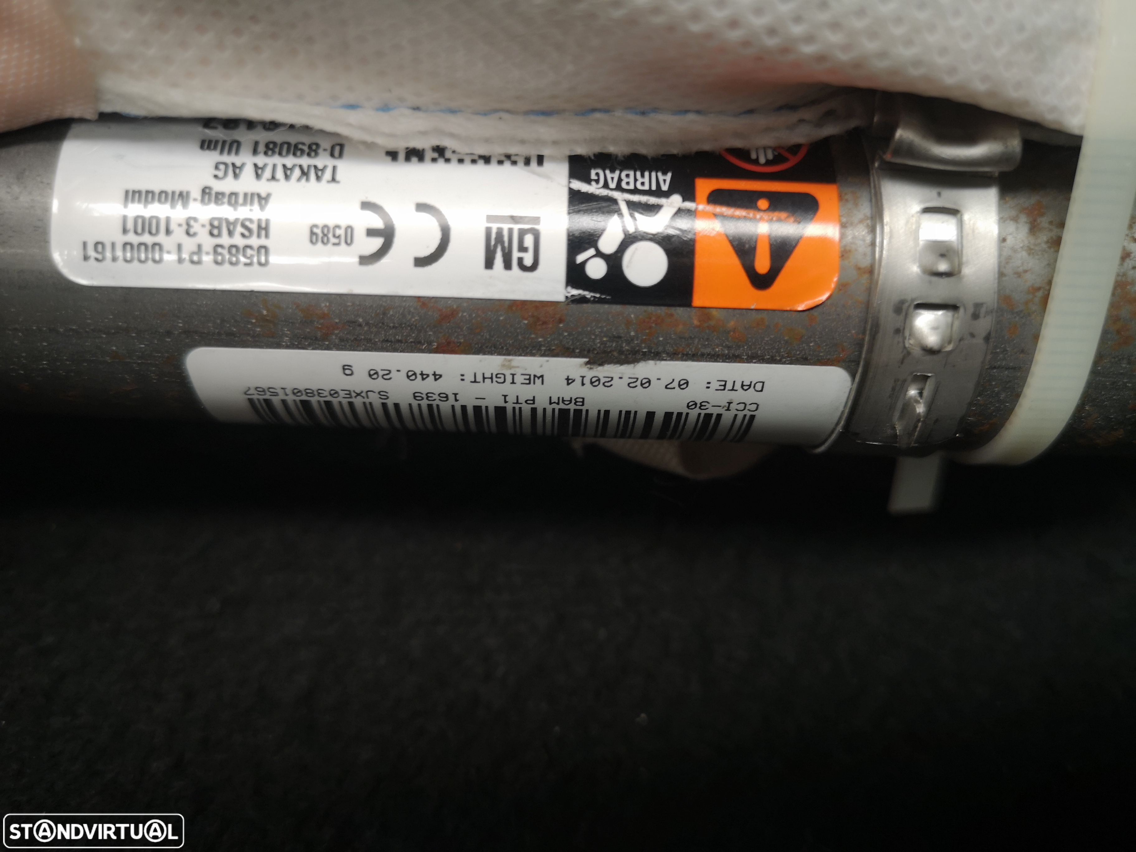 Airbag cortina originais esquerda  Opel insignia 2014-2017 - 3