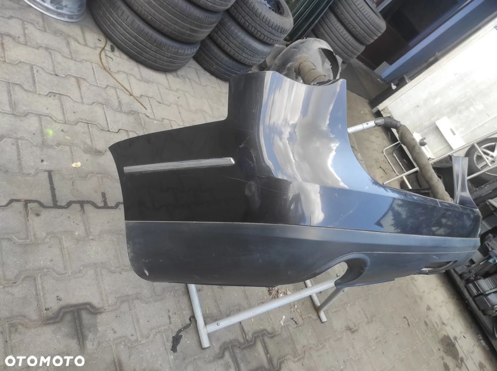 VW PASSAT B6 KOMBI ZDERZAK TYŁ TYLNY CHROM HAK HOLOWNICZY POD 2 KOMINY LC8Z BRĄZOWY WYSYŁKA !!!!! - 2