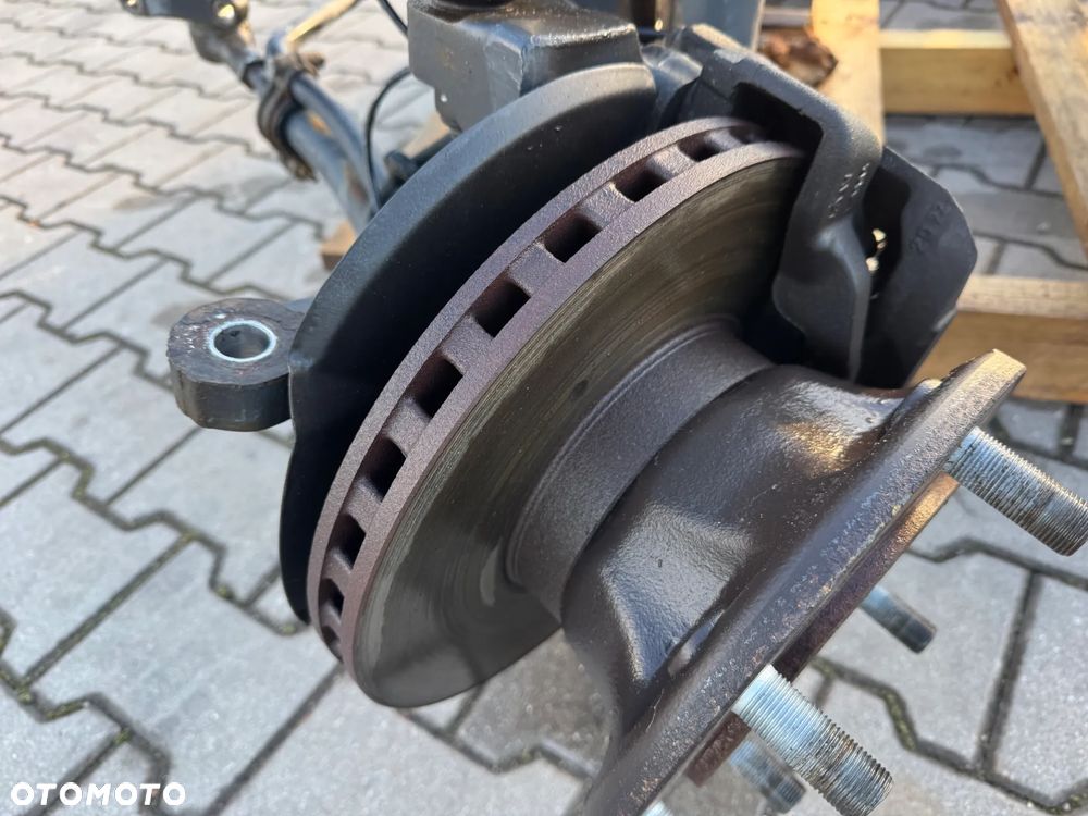 Iveco Daily 70c zawieszenie przednie kompletne belka sanki - 9